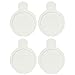 CorningWare Visions Grab-it P-150-CPC 15 Ounce French White Plastic Lid - 4 Pack