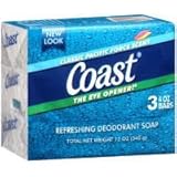 Coast Bar Soap Classic Pacific Force Scent - 3 CT