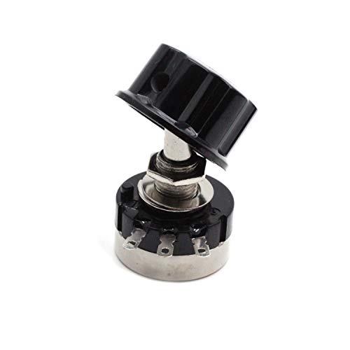 Aodesy 10K Ohm B103 Rotary Carbon Potentiometer with Control Knob for Audio, Automation, Home Appliance