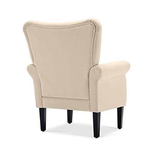 BELLEZE Modern Accent Chair Armchair for Living Room or Bedroom with