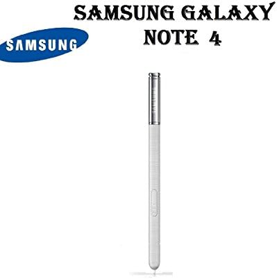Original OEM Samsung Galaxy Note 4 Touch Stylus S Pen Replacement - White (Certified Refurbished)