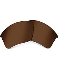 Replacement Lenses for Oakley Flak Jacket XLJ Sunglasses Dark Brown Anti-Scratch Anti-Glare UV400 by SeekOptics