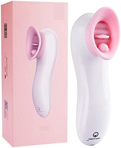 WDSMKL Tongue vibrǎtion Toy, Oral Tongue Simulator, Silent Strong Super Suction, Multi-Speed Waterproof, USB Charging Sucking Toy WDSMKL