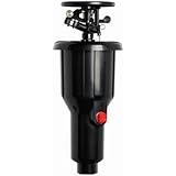 Orbit 55025 Satellite 2 Impact Sprinkler - 3-Inch Pop-Up Impact Canister Sprinkler Spray Head, Adjustable from 20 to 360 Degrees, 25 to 45 Foot Radius