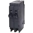 Siemens -HI Q2020NC Two Single Pole 120V Non-Current Limiting Circuit Breaker, 20 Amp, Black