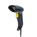 TEEMI 2D QR Barcode Scanner, USB Wired Virtual COM Port Handheld Omnidirectional Scanning, Digital Coupon Screen Code Driver License Scan for Mac OS and Android with OTG Adapter, Window PC, Linux