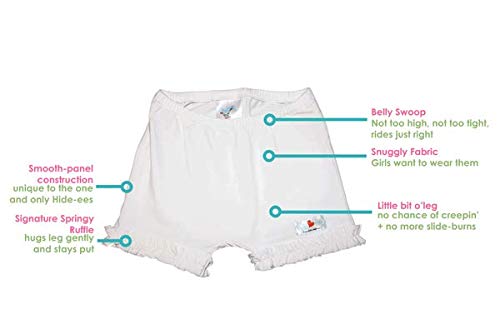 HIDE-EES: What Girls Wear Under Dresses,Skirts, Uniforms & Tutus (Black Tie, 7/8)