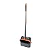 Casabella FBA_20708 Compact Upright Sweep Set, Graphite and Orange