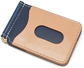 Handmade Money Clip - Famous Tochigi Japanese Vegetable Tanned Leather Billfold Slim Minimalist Wallet