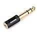 NANYI 1/4” Male to 1/8” Female Stereo Headphone Adapter Connect Cable, Upgrade 6.35mm Jack Stereo Socket Male to 3.5mm Jack Stereo Plug Female for Headphone, Amp Adapte, Black 1-Packthumb 4