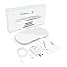 Wireless Charger for Multiple Devices, ZealSound 10W Fast Triple Dual Wireless Charging Pad Quick QC 3.0 Adapter Included Station Dock with USB Charge Port for Qi Enabled Phones and New AirPods(White)