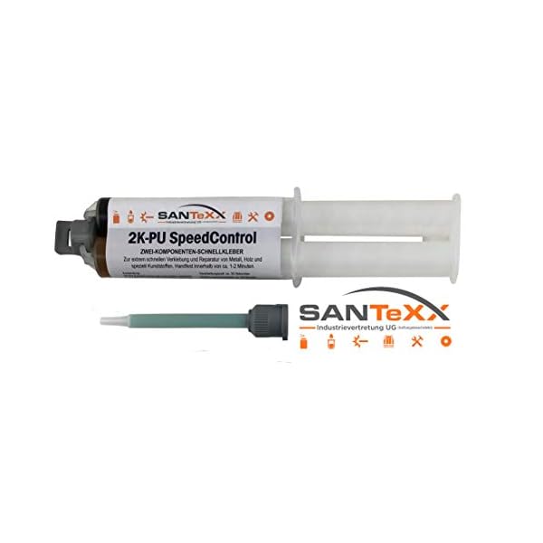 2K PU-SpeedControl Schnellkleber. Der Profi Smart Repair Kleber. Metallkleber, Kunststoffkleber, Reparaturkleber