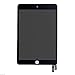 LCD Display Digitizer Touch Screen Panel Lens Assembly for iPad Mini 4 A1538 A1550 (Black)