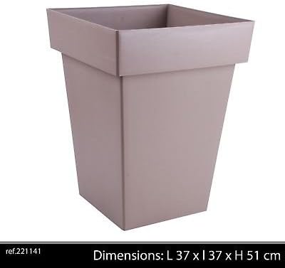 Grand Pot De Fleur Haut Avec Recuperateur Deau Jardin