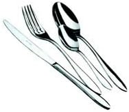 Salvinelli CTGA Galileo 18/10 Stainless Steel Table Spoon, 3 mm, 30 x 0.3 x 30 cm
