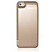 iPhone 5 / 5S / 5C / SE Battery Case , AexPower Upgraded 4800mah External Battery Backup Charger Case Protective Cover Juice Power Bank Charging Case for iPhone SE / 5S / 5C / 5 - Gold