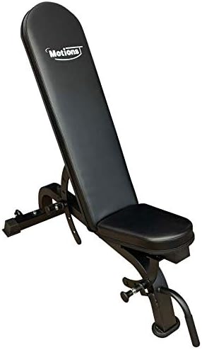 Amazon Motions モーションズ アジャスタブル トレーニングベンチ マルチポジション フラット インクライン 対応 筋トレ ベンチ Motions トレーニングベンチ
