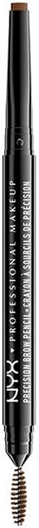 NYX Precision Brow Pencil Dual Ended Soft Brown Charcoal vegan long wear