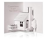 Hilltop Studios Home Sweet Home Housewarming Deluxe Real Estate Thank You Cards - Made in the USA -10 Pack