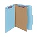 Smead Pressboard Classification File Folder with SafeSHIELD Fasteners, 1 Divider, 2