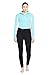 TuffRider Ladies Cotton Pull-On Knee Patch Plus Breeches, Black, 38