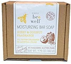 Simply Bee Well Moisturizing Bar Soap - Honey & Coconut Fragrance