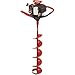 Eskimo M43Q8 Mako 43cc with 8-Inch Quantum Ice Auger Red