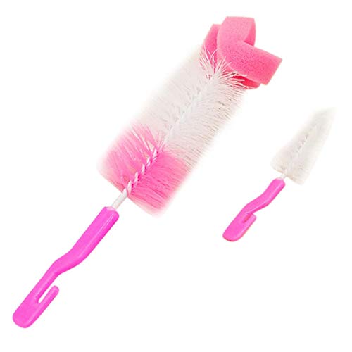 Elaco Brush, Baby Bottle Brush Cleaner Spout Cup Glass Teapot Washing Cleaning Tool Brush
