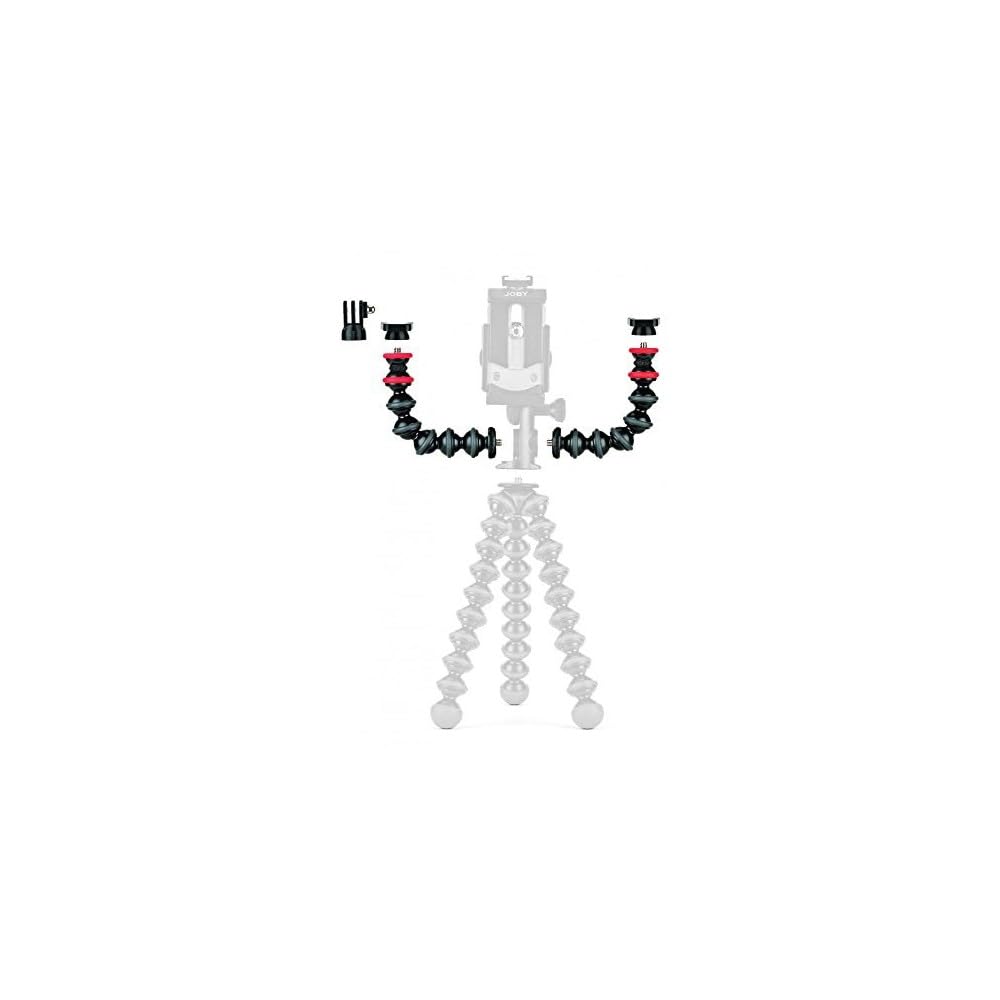JOBY JB01532-BWW GorillaPod Arm Kit, Flexible Arms with Mounts and Attachments for Camera, GoPro, 360 and Other Action Cameras