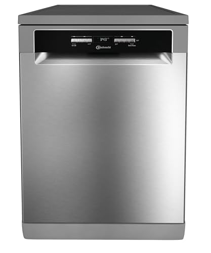 Bauknecht BK4FB14BN7A0X Freistehender-Geschirrspüler/ 60 cm/ActiveDry–Türöffnungssystem/Startzeitvorwahl/MultiZone–separates Ober-oder Unterkorbspülen
