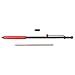 Tombow Zoom 707 Ballpoint Pen, Black/Red, 1-Pack