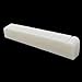 Foxnovo 2-in-1 Durable Bone Bridge Saddle Nut Set for Classical Guitar (White)