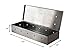 Grill Gods BBQ Smoker Box - Grilling Accessory for Gas Grill and Charcoal Grill made of Stainless Steel with Reinforced Hinged Lid - Handles WoodChips and Pellets to add Barbecue Smoke Flavor