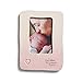 DEMDACO Pink God Bless This Precious Child 9.5 x 7 Stoneware with Linen Texture Picture Frame