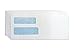Self Seal Double Window Security Envelopes (#10 - Box of 500), for Invoices, Statements and Legal Documents (4 1/8