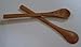 Wooden Salt Spoons, pack of 3