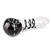 2018 -Style Handmade Glass Tube 4.4 inch Long Crystal Clear Stripe Rotation Design Pipe