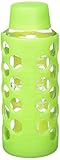 Aquasana AQ-6006-GREEN 18-Ounce Glass Water Bottle