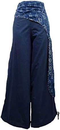 Sacred Threads Unique Overlay Blues Funky Pants X Large