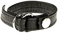 Leather Ring with D-Ring Closure