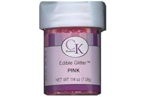CK Products Edible Glitter, 1/4 Ounce, Pink