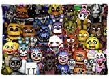 Sfm Fnaf Animatronics Customized Fashion Unique Rectangular Standard Cotton Pillow Case (20 "x30")