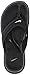 NIKE Women's Ultra Comfort Thong Athletic Sandal, White Black - Black, 9 B US