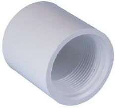 White PVC (UPVC) 90 Degree Elbow (for 2" Nominal bore Pipe) Out Side Diameter of Pipe is 60.3mm
