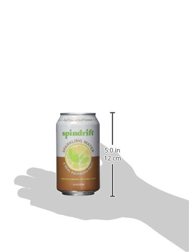 SPINDRIFT HALF TEA HALF LEMONADE SPARKLING WATER, 12 FL OZ