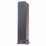 Polk Audio Signature Series S55 American Hi-Fi Home Theater Medium Tower Speaker, Single (Classic Brown Walnut)