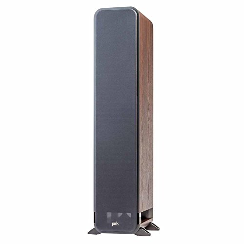Polk Audio Signature Series S55 American Hi-Fi Home Theater Medium Tower Speaker, Single (Classic Brown Walnut)