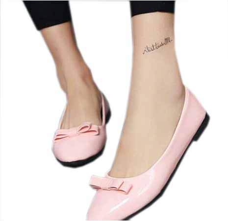 pink belly shoes
