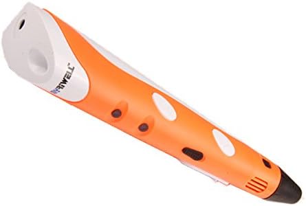3d Drawing Pen 3d Printing Pen for 3d Drawing + Arts + Crafts Printing Orange Color