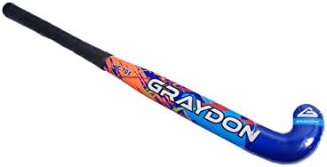 Graydon Wooden Core Hockey Stick with fibreglass protection size 24-37.5